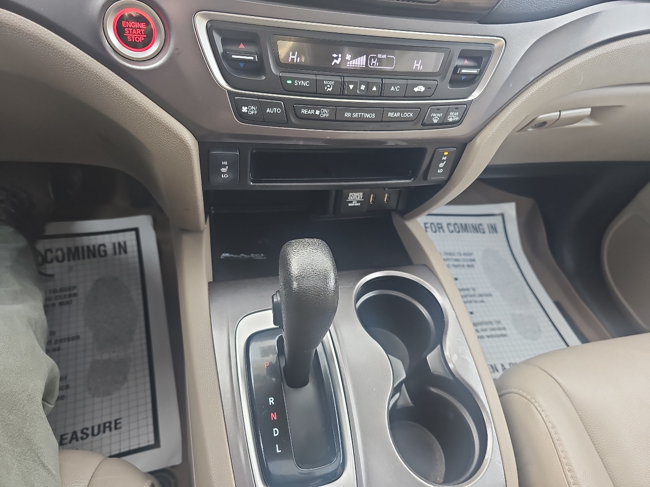 Honda Pilot EXLN 4WD 2016