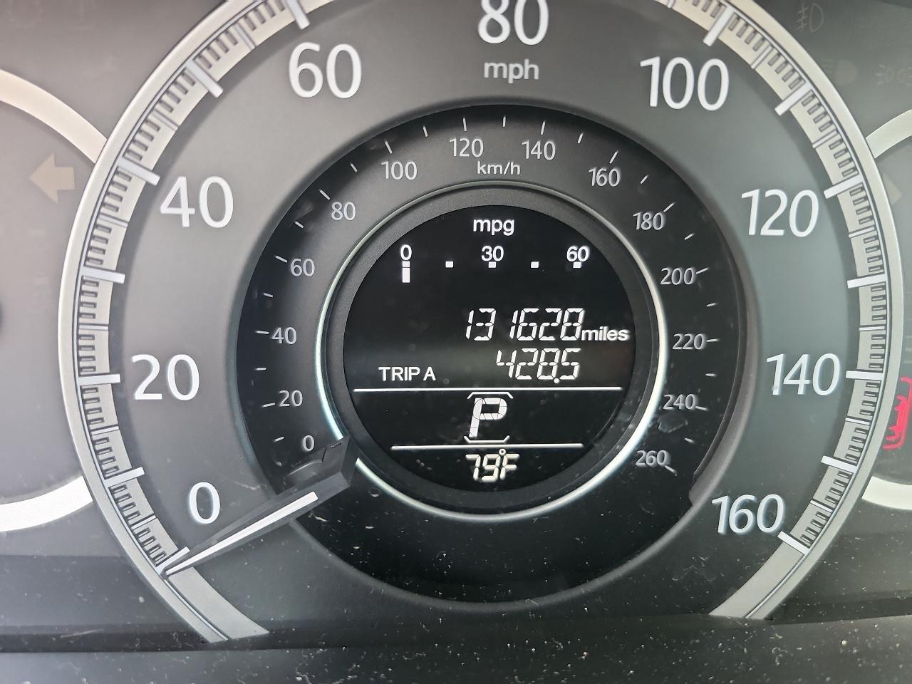 Honda Accord EX-L Sedan CVT 2014