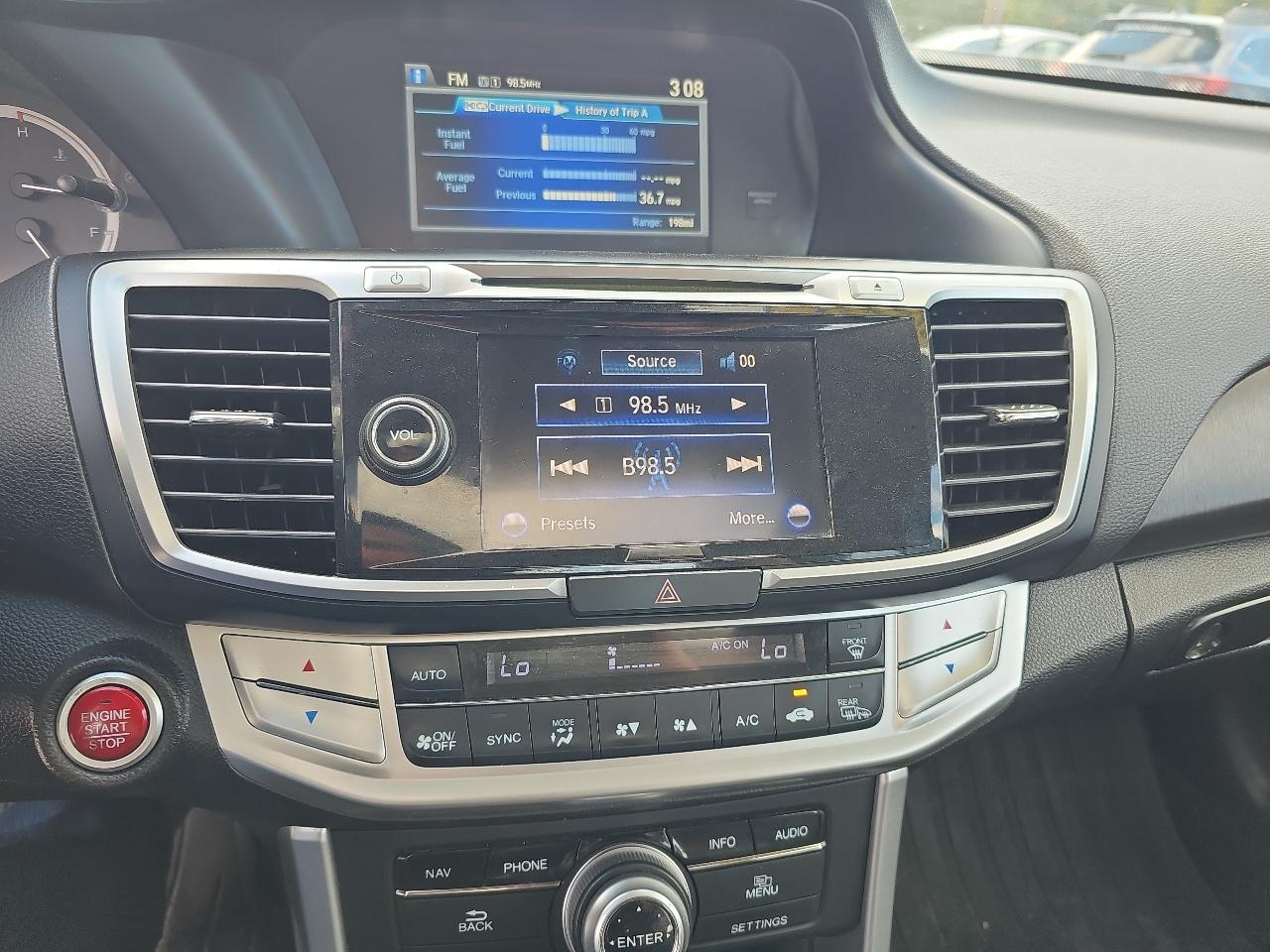 Honda Accord EX-L Sedan CVT 2014