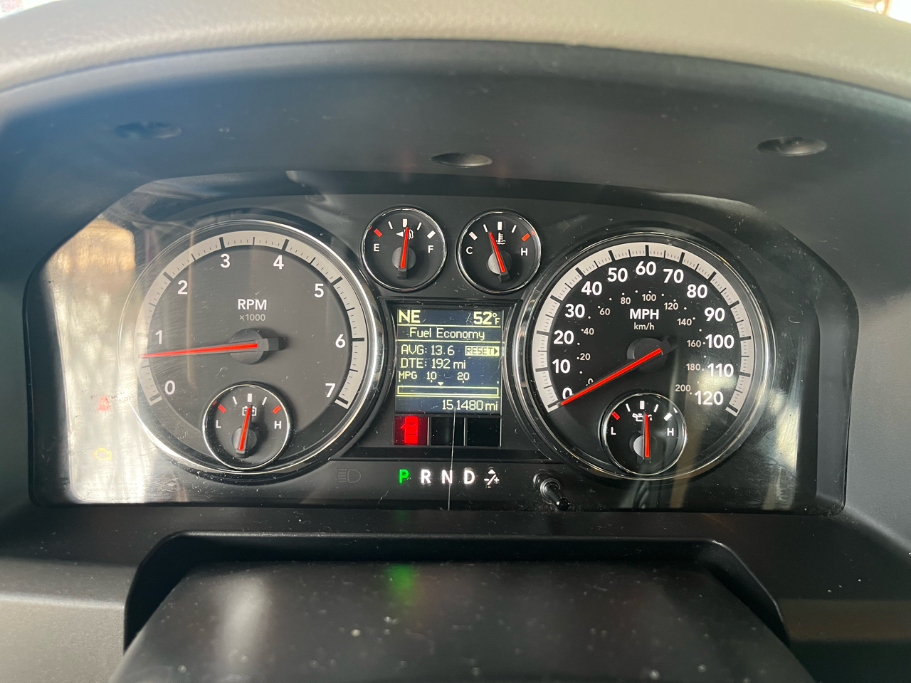 RAM 1500 2WD Crew Cab 140.5" Big Horn 2012