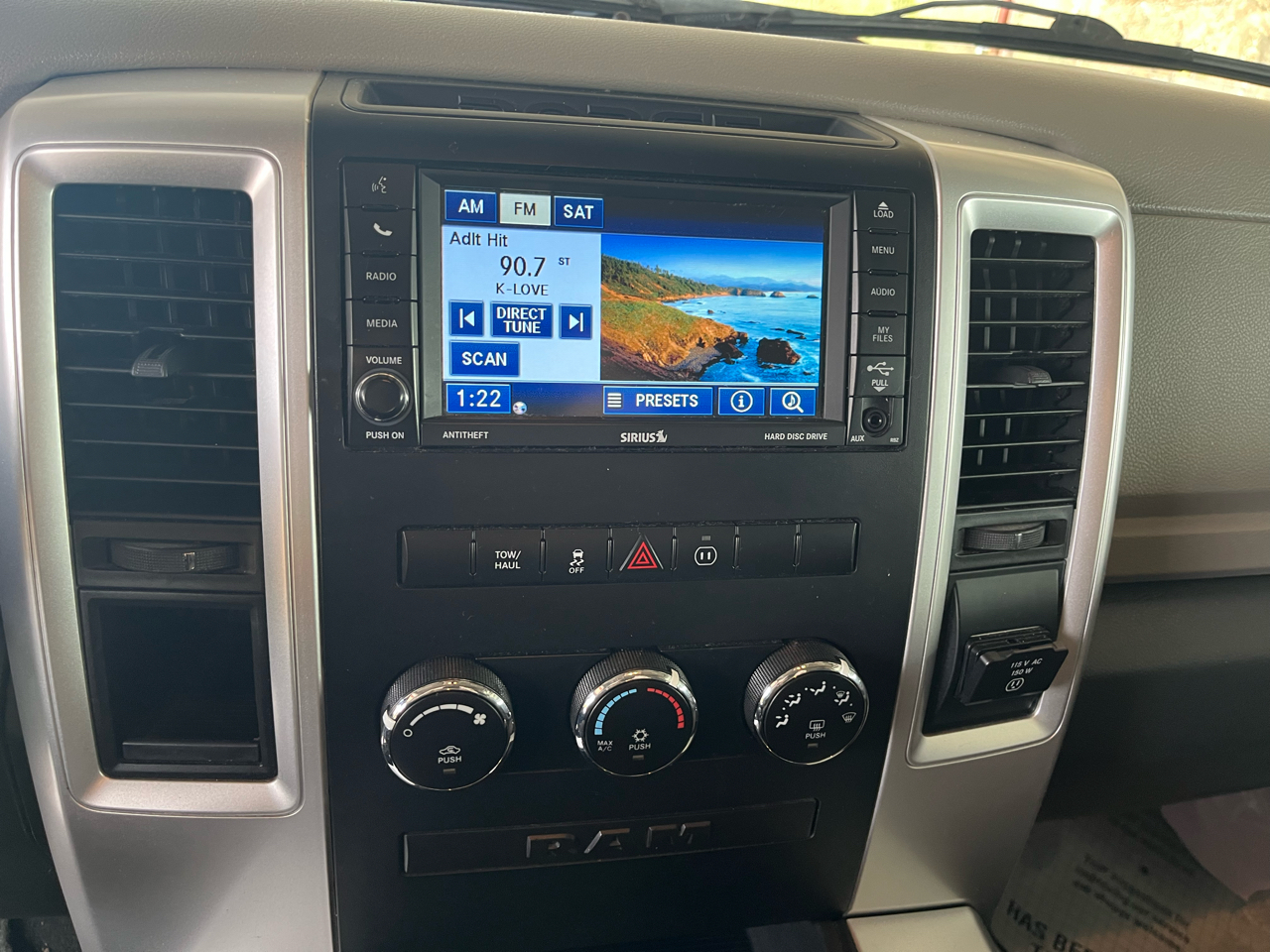 RAM 1500 2WD Crew Cab 140.5" Big Horn 2012