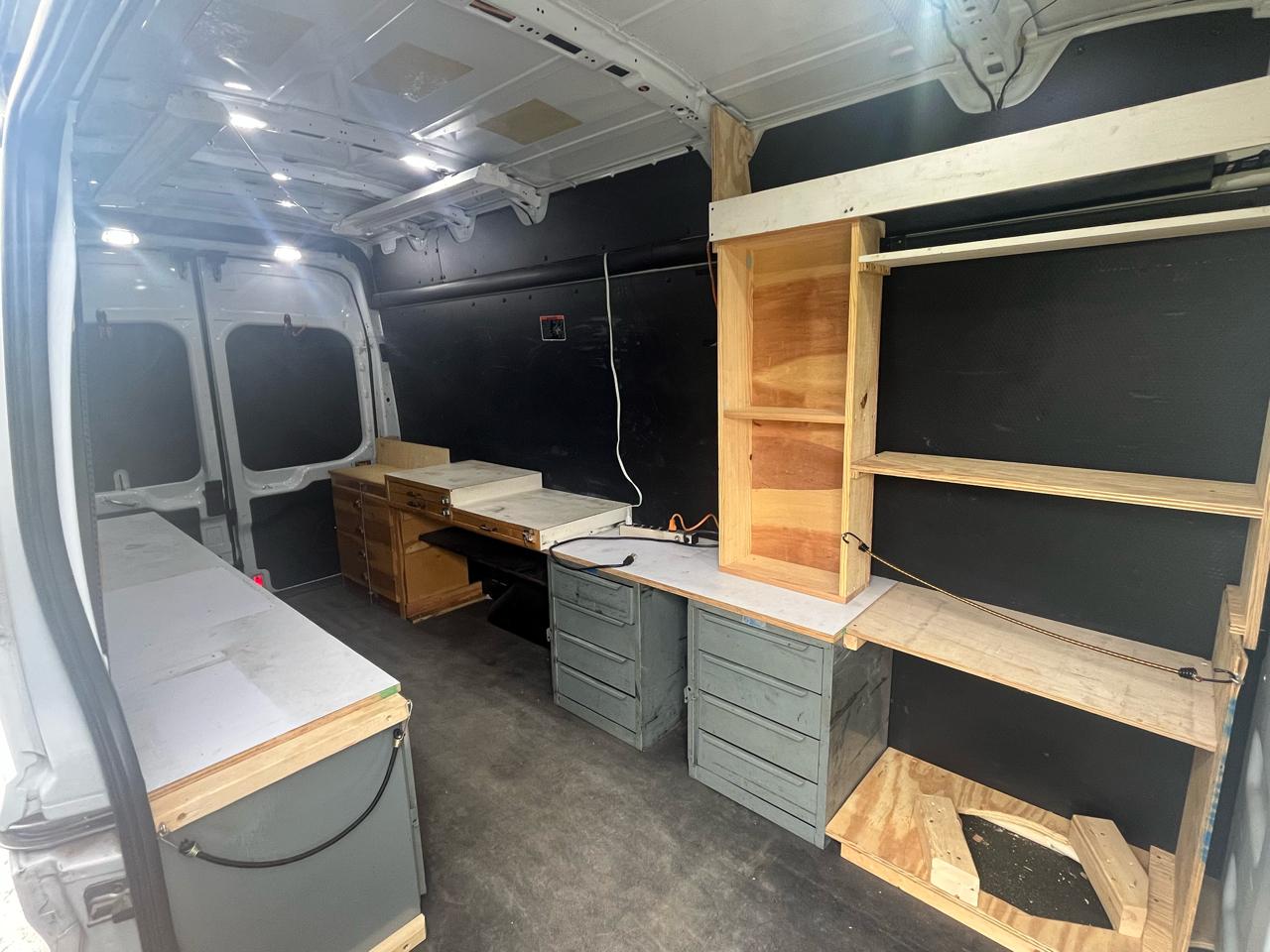 Ford Transit Van T-350 148" EL Hi Rf 9500 GVWR Sliding RH Dr 2019