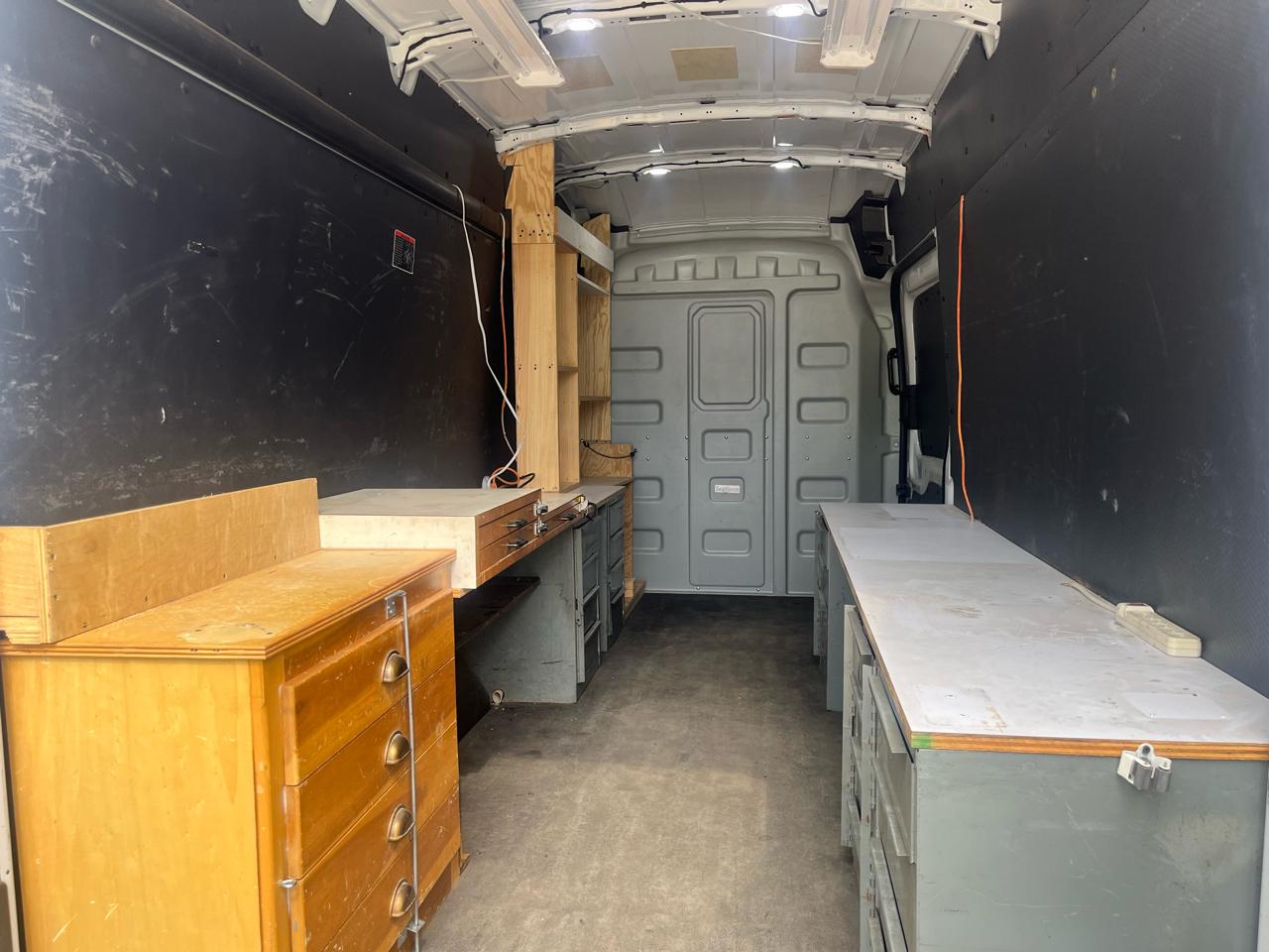 Ford Transit Van T-350 148" EL Hi Rf 9500 GVWR Sliding RH Dr 2019