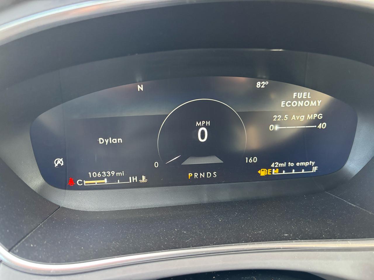 Lincoln Nautilus Reserve FWD 2019
