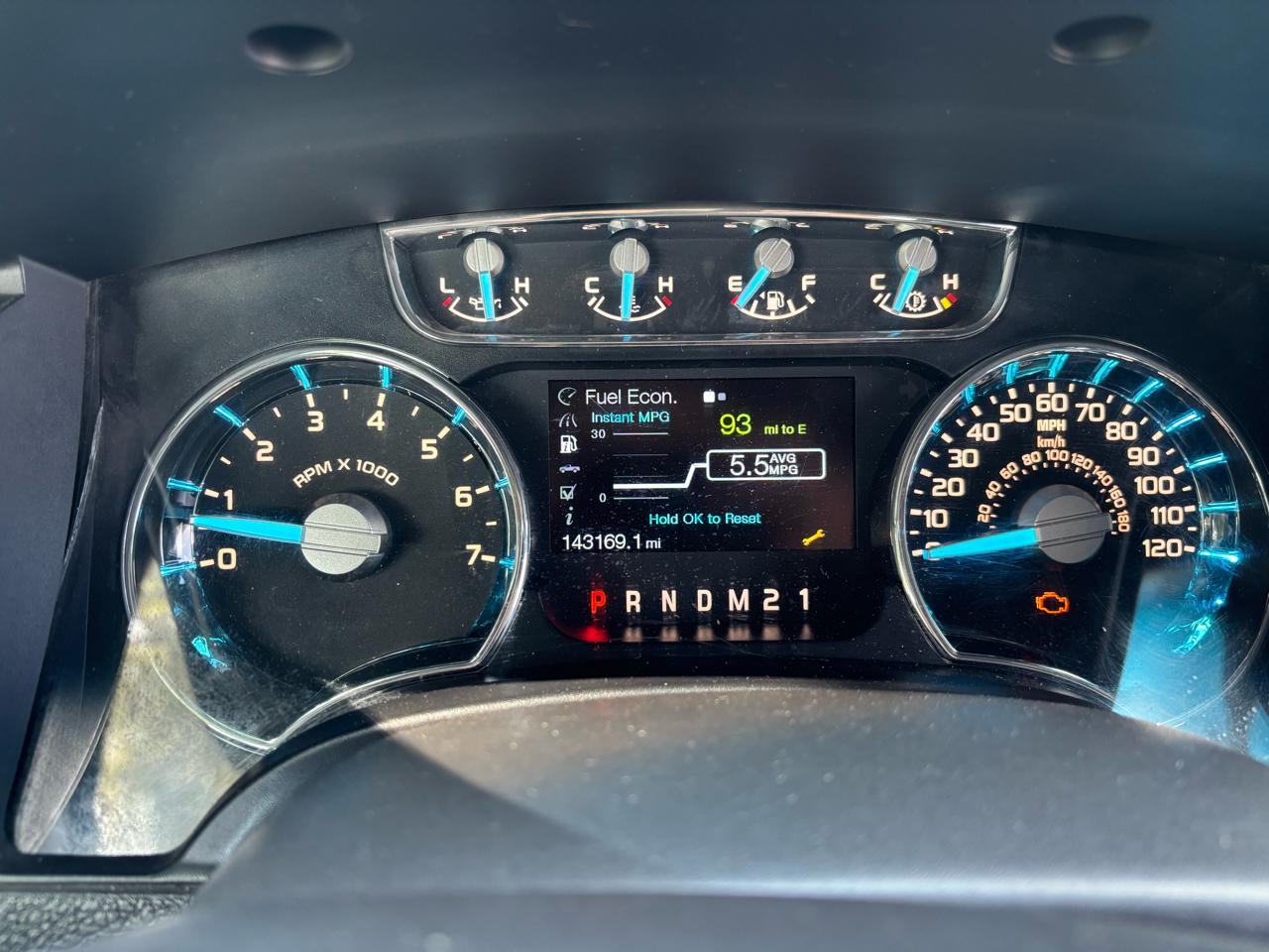 Ford F-150 4WD SuperCrew 145" Platinum 2012