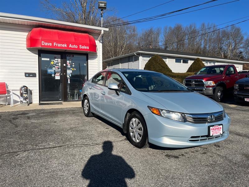 Honda Civic LX Sedan 5-Speed AT 2012