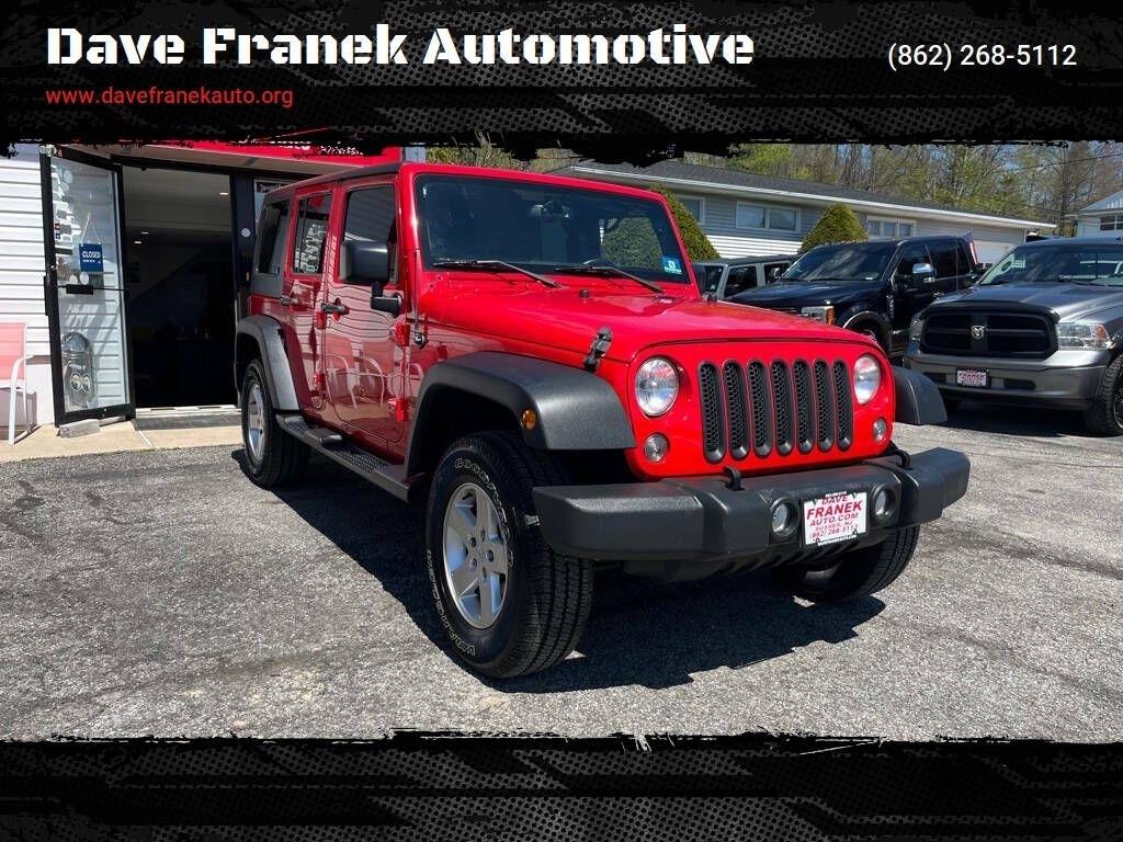 2016 Jeep Wrangler Unlimited Sport 4WD