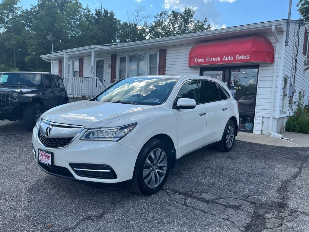 Acura MDX 9-Spd AT SH-AWD w/Tech, Entert. & AcuraWatch Plus 2016