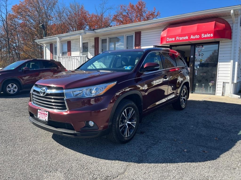 Toyota Highlander XLE AWD V6 2016