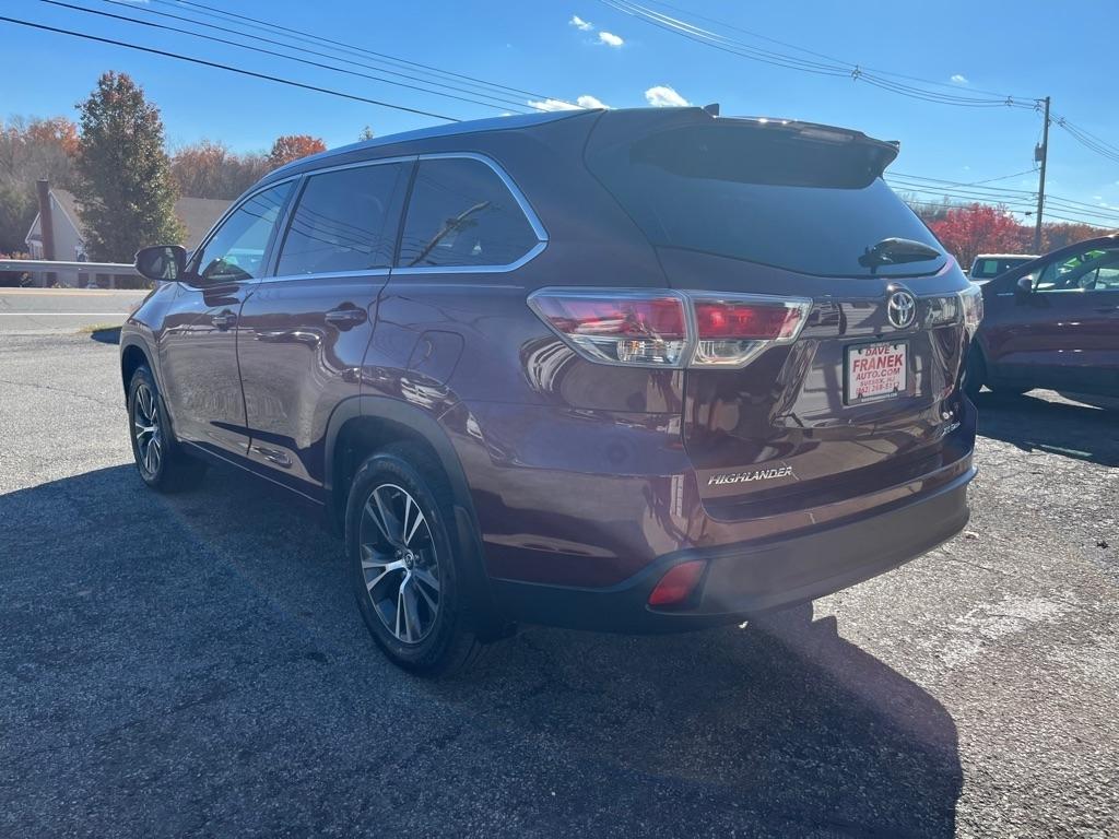 Toyota Highlander XLE AWD V6 2016