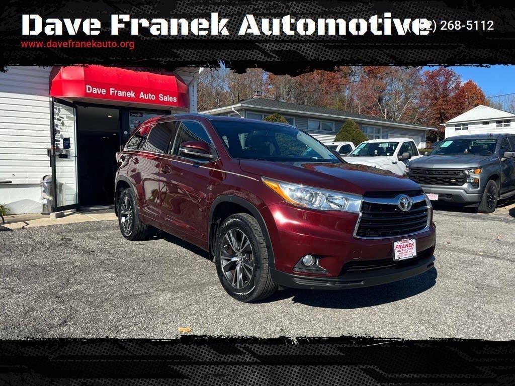 2016 Toyota Highlander XLE AWD V6
