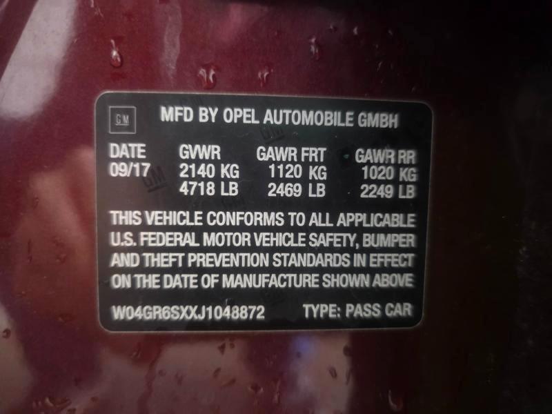 Buick Regal Essence AWD 2018