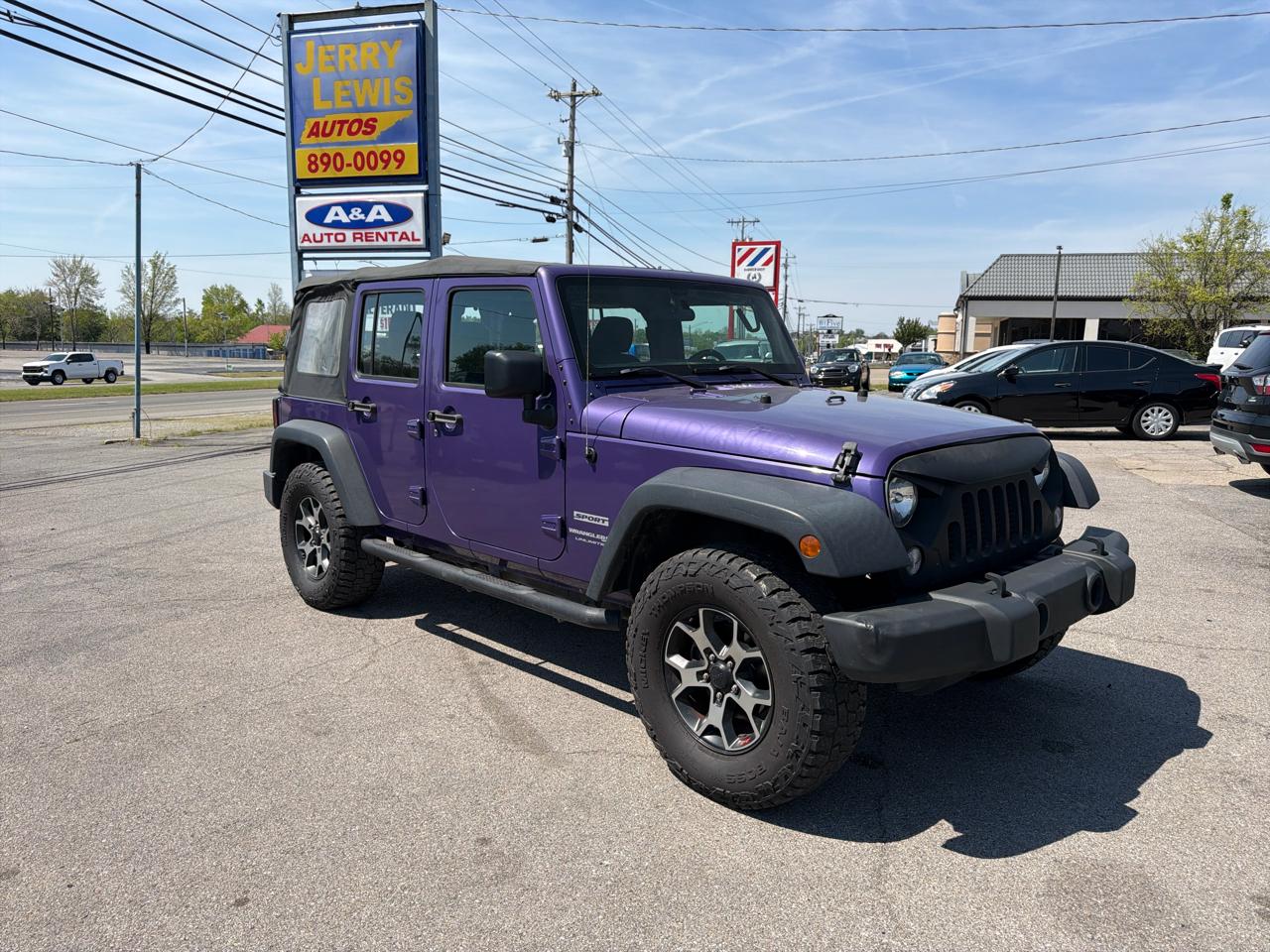 Jeep Wrangler JK Unlimited Sport 4x4 2018