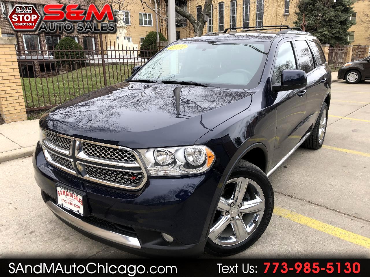 Used 2013 Dodge Durango 2WD 4dr SXT for Sale in Chicago IL 60636 S&M