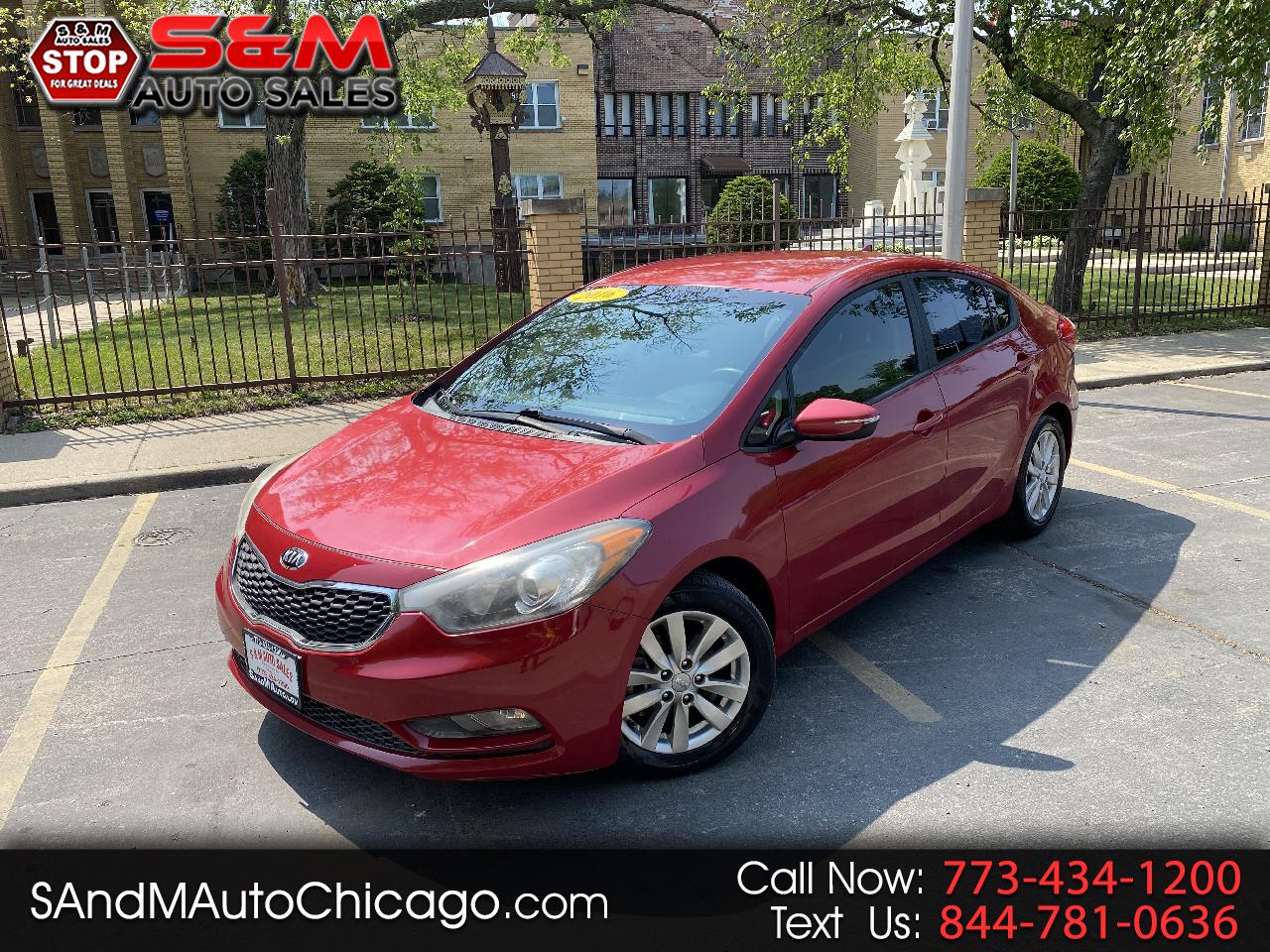 Used 2016 Kia Forte 4dr Sdn Auto LX for Sale in Chicago IL 60636 S&M Auto Sales