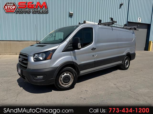 Silver 2020 Ford Transit Cargo 150 Low Roof LWB RWD Van Rear-Wheel Drive Automatic