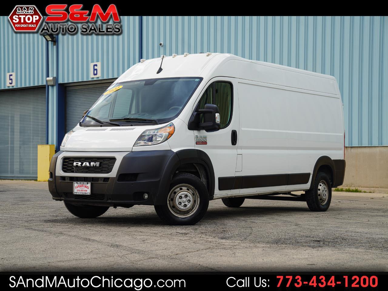 2022 RAM ProMaster Cargo Van 2500 High Roof 159" WB