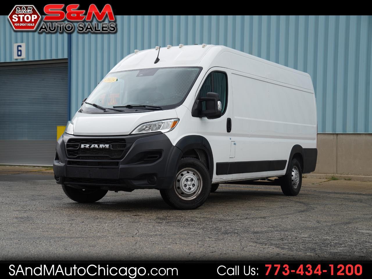 2023 RAM ProMaster Cargo Van 3500 High Roof 159" WB EXT