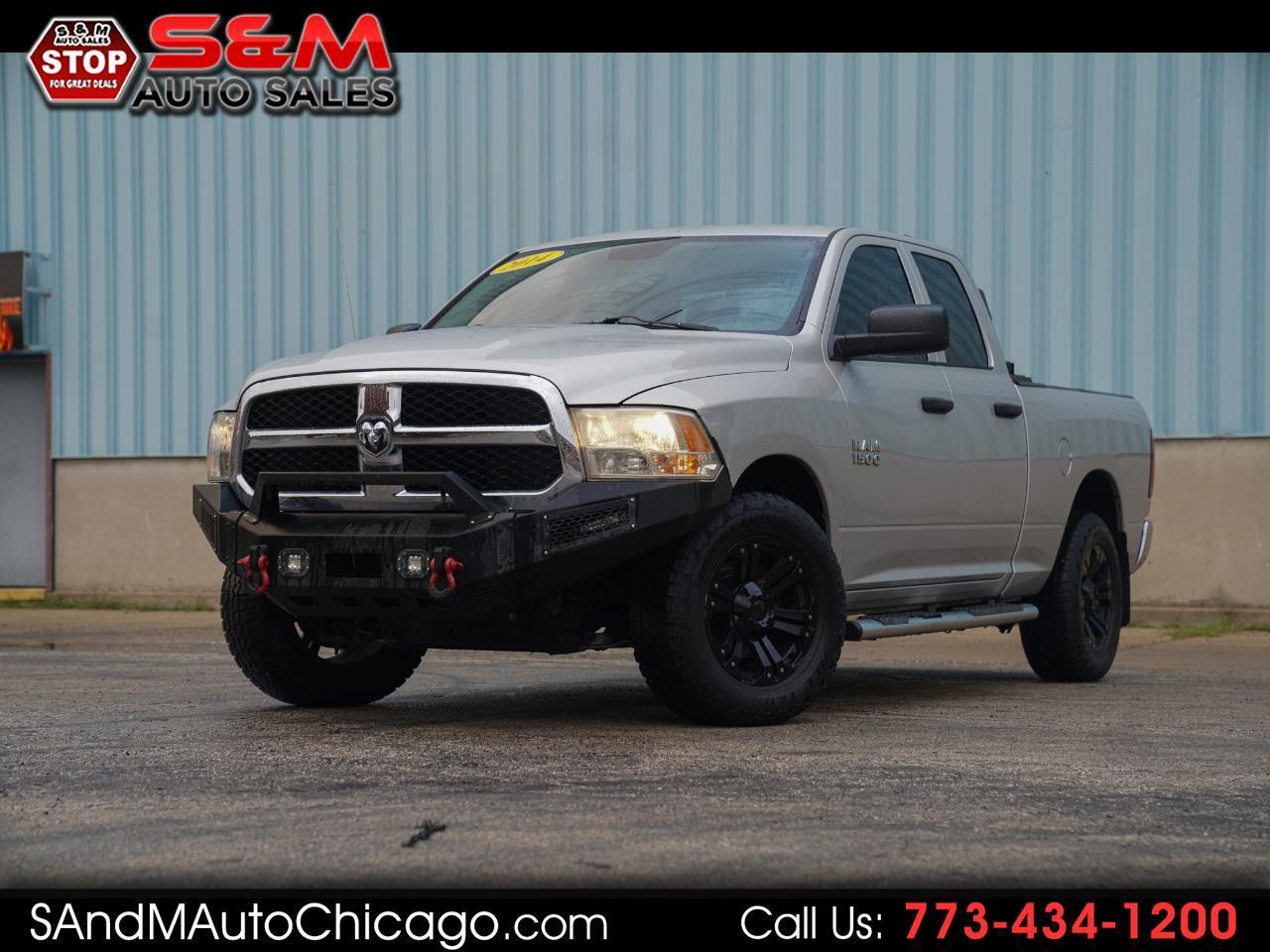 2014 RAM 1500 4WD Quad Cab 140.5" ST