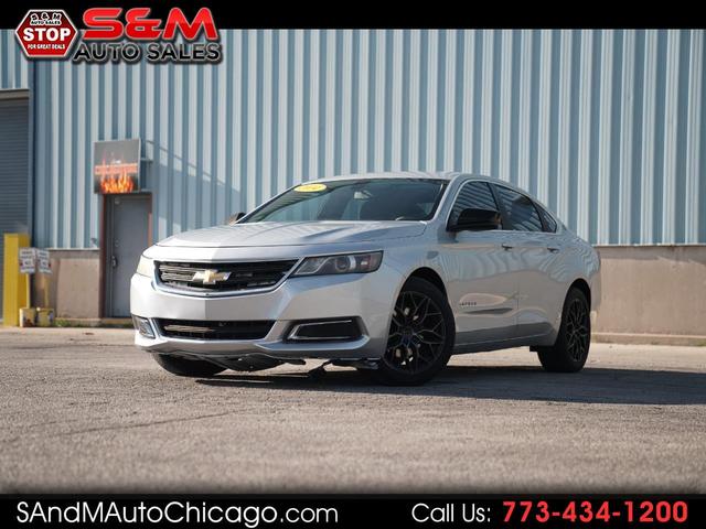 Silver 2014 Chevrolet Impala Sedan Front-Wheel Drive Automatic