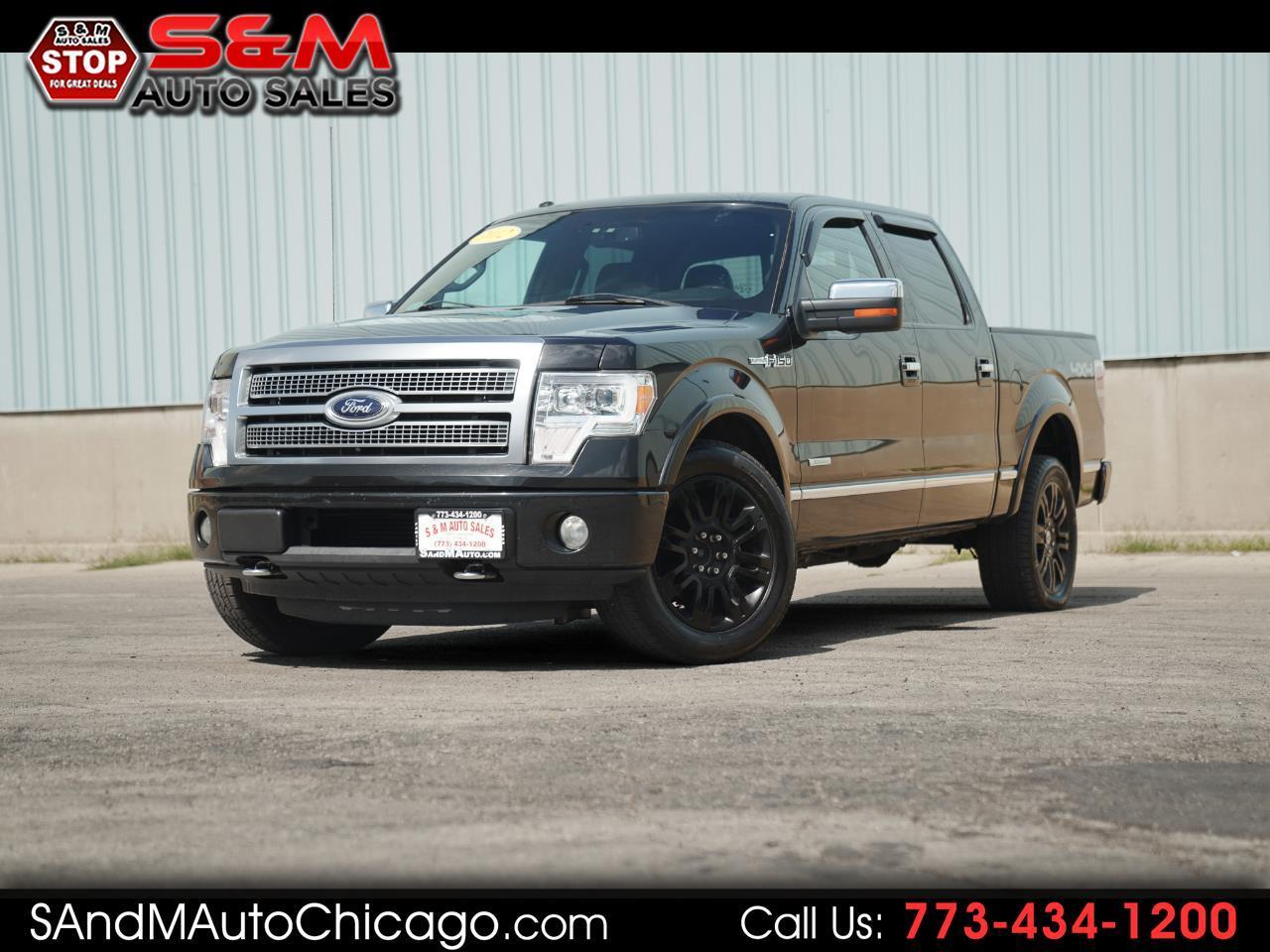 2012 Ford F-150 4WD SuperCrew 145" Platinum