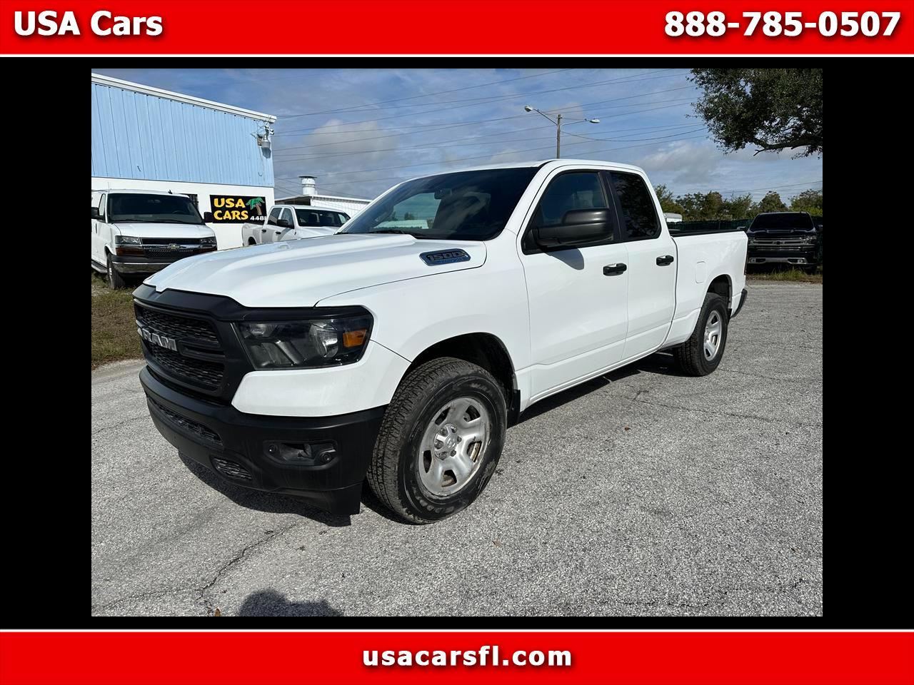 2023 RAM 1500 Tradesman 4x4 Quad Cab 6'4" Box