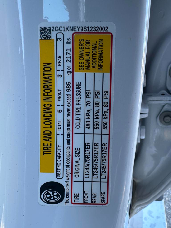 Chevrolet Silverado 2500HD 4WD Crew Cab 159" LT 2025