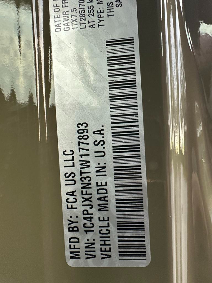 Jeep Wrangler Rubicon 4 Door 4x4 2026