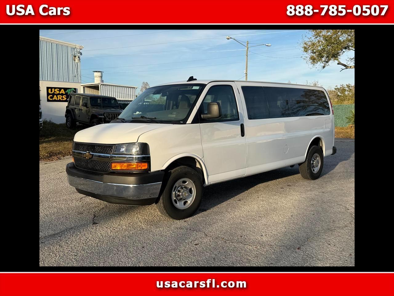 2024 Chevrolet Express Passenger RWD 3500 155" LT