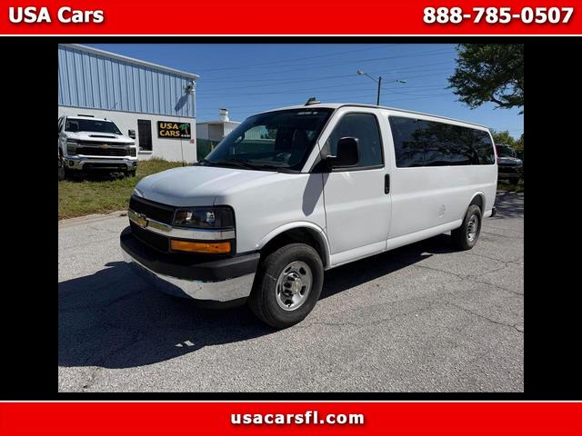 White 2025 Chevrolet Express Van Rear-Wheel Drive Automatic