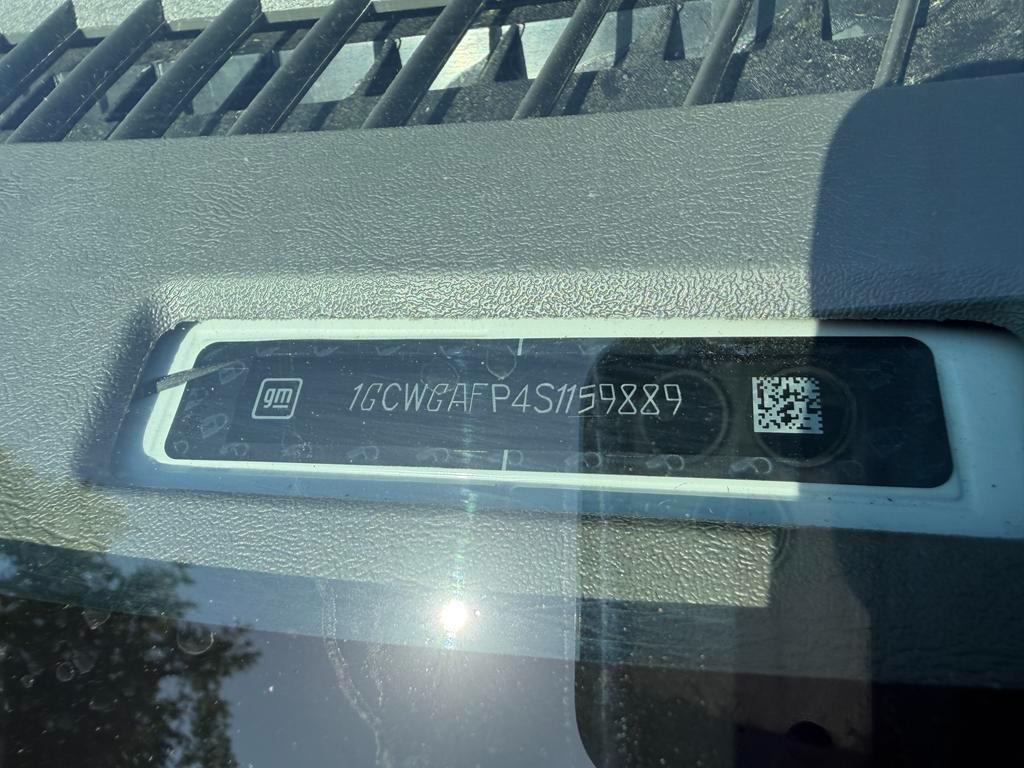 Chevrolet Express Cargo Van RWD 2500 135" 2025