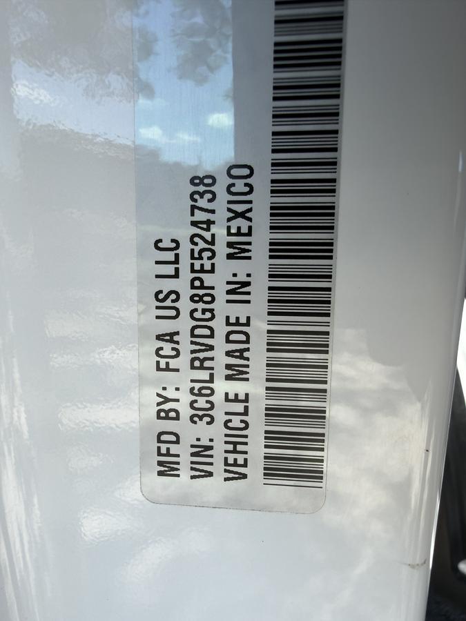 RAM ProMaster Cargo Van 2500 High Roof 159" WB 2023