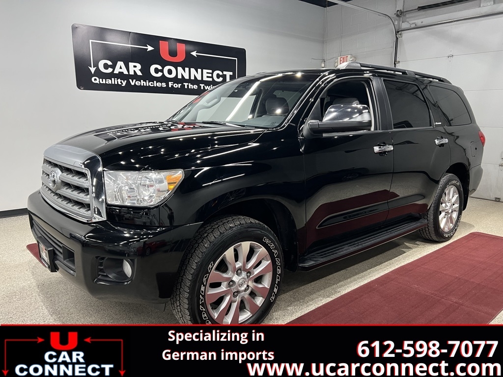2012 Toyota Sequoia 4WD 5.7L FFV Platinum (Natl)