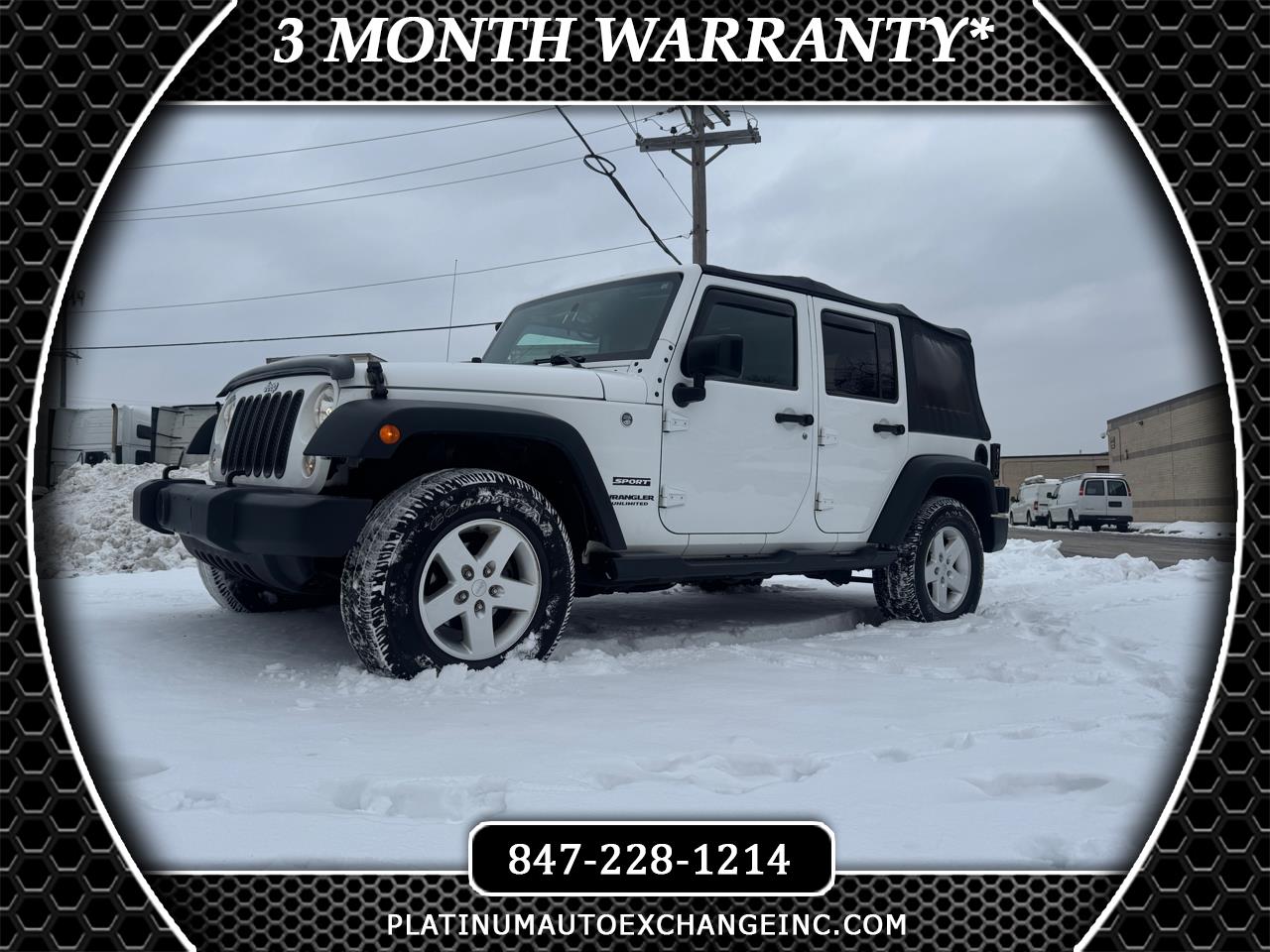 2017 Jeep Wrangler Unlimited Sport 4x4