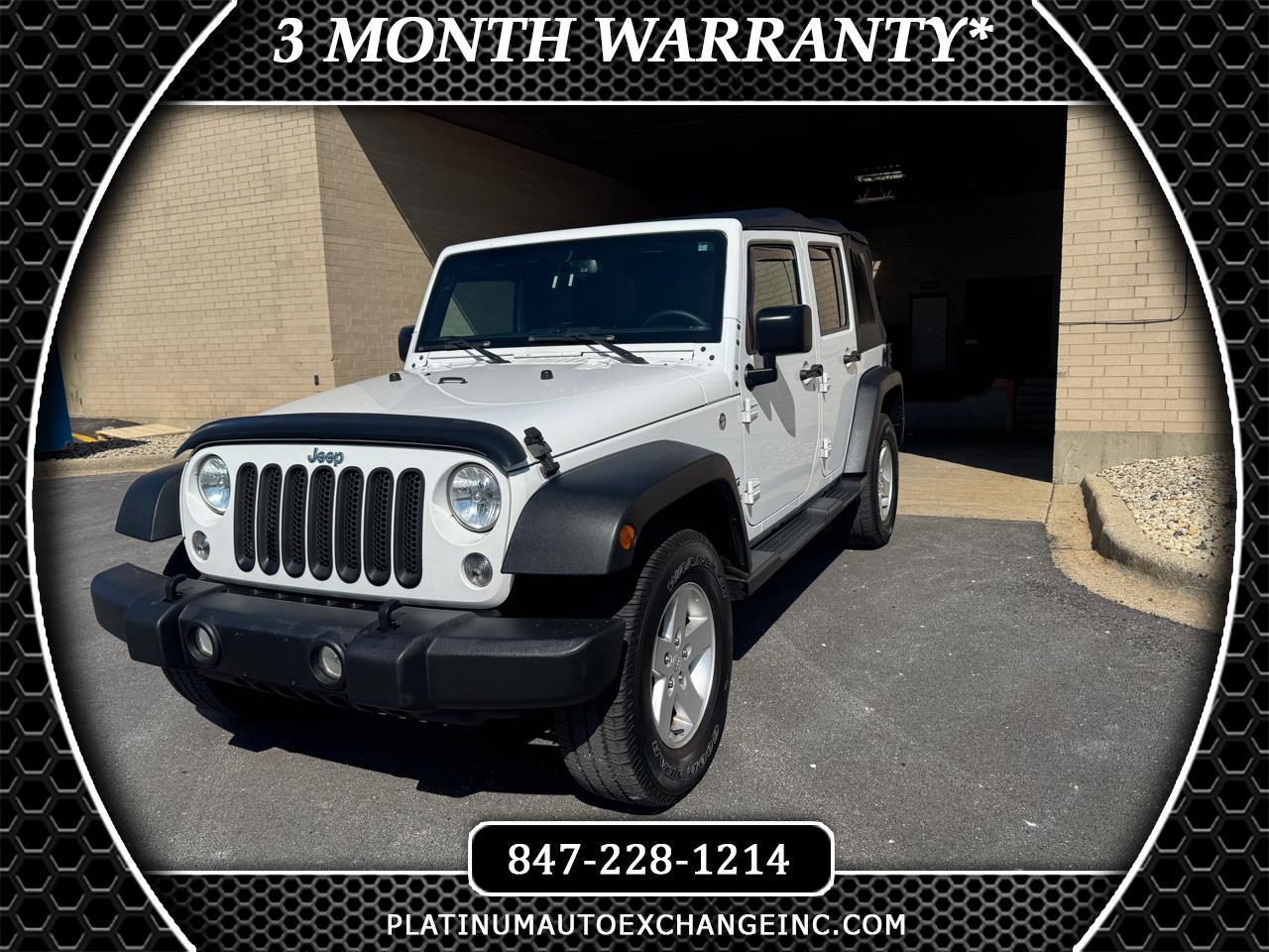 2017 Jeep Wrangler Unlimited Sport 4x4