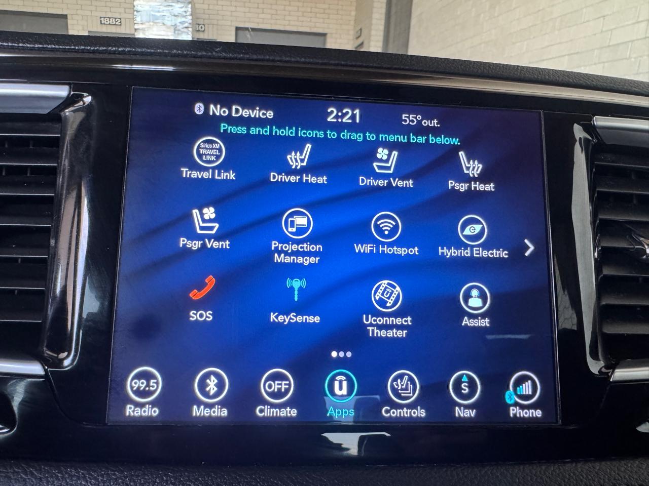 Chrysler Pacifica  2018