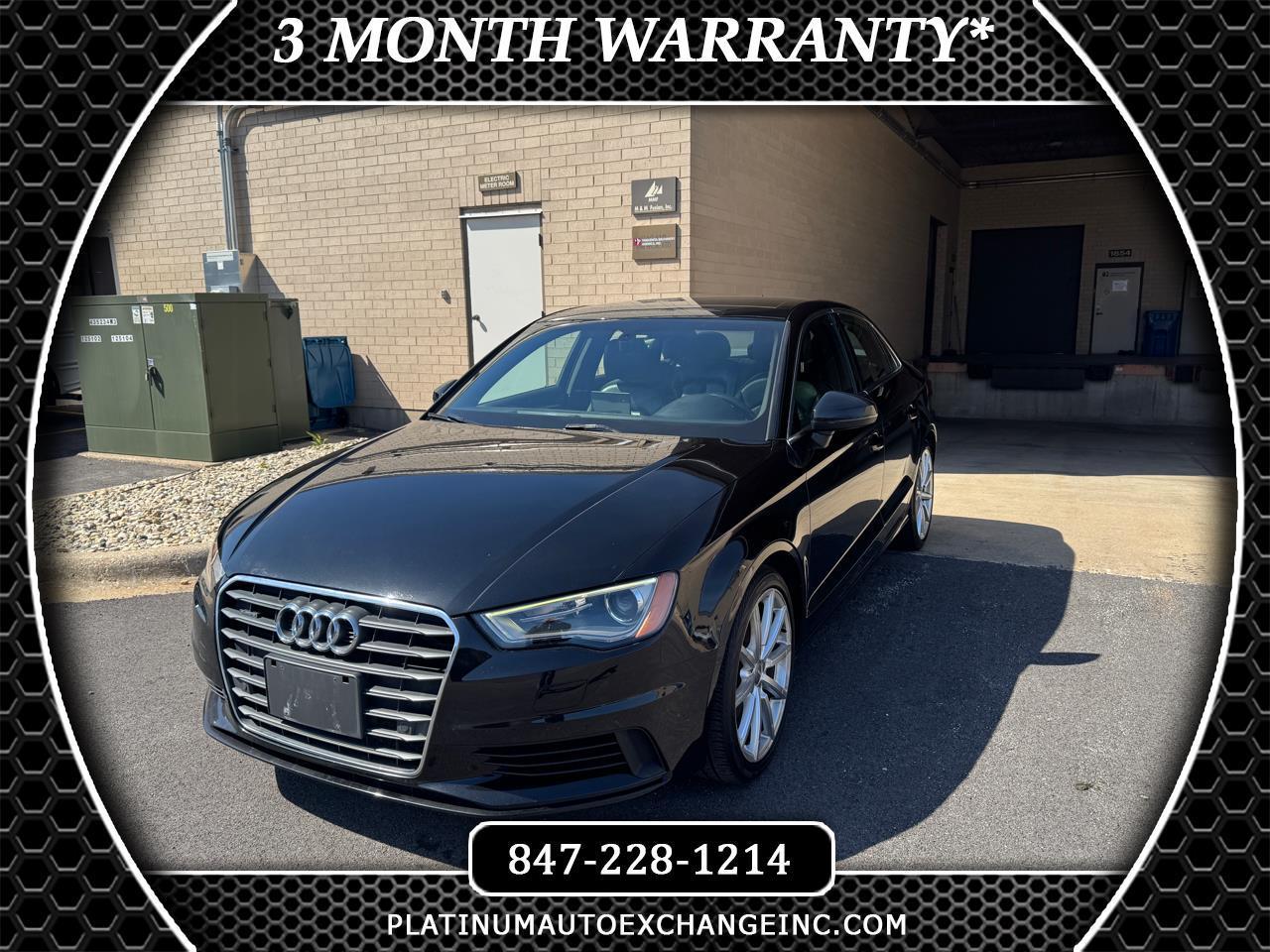 Audi A3 4dr Sdn quattro 2.0T Premium Plus 2016