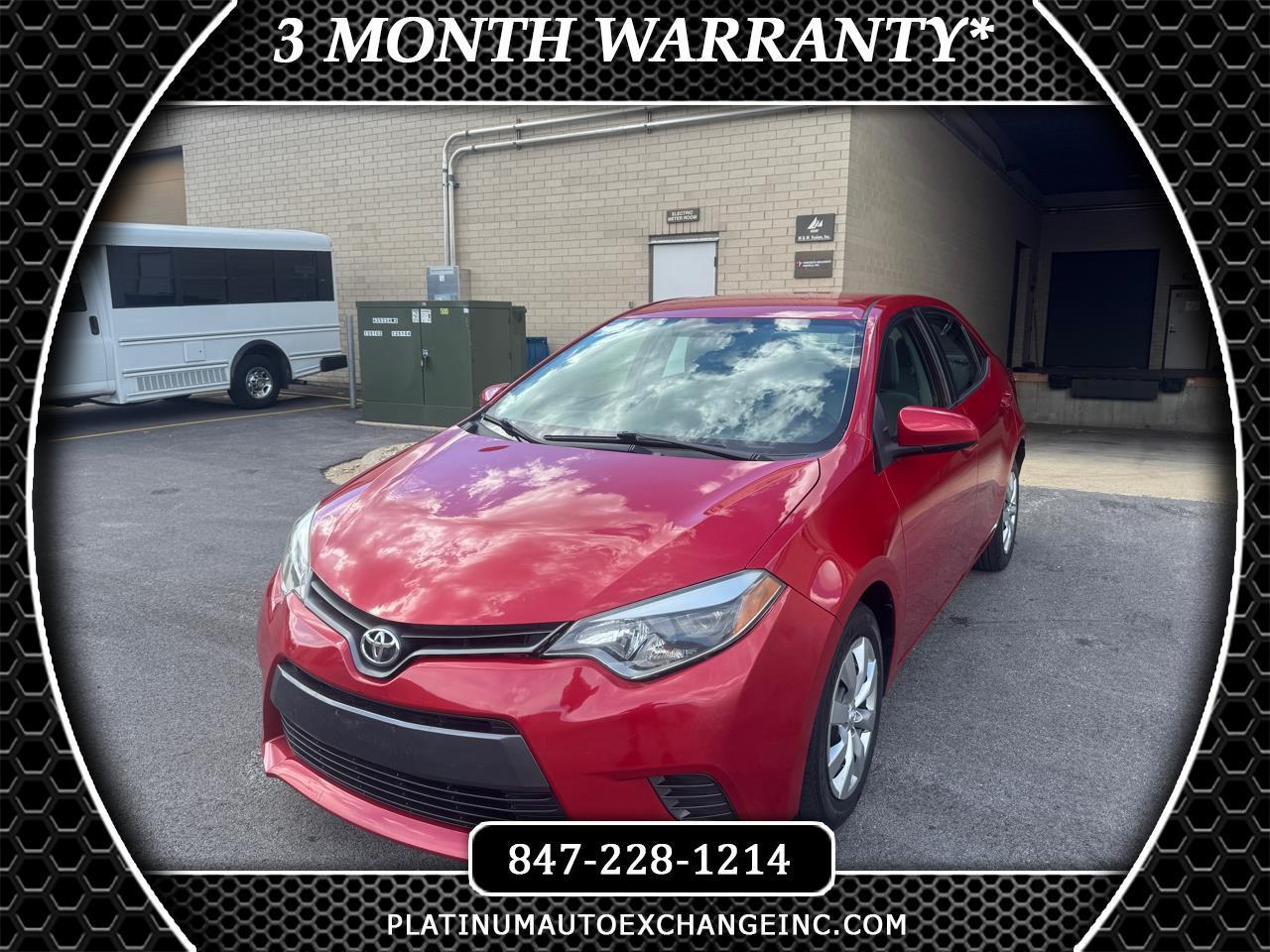 2016 Toyota Corolla LE