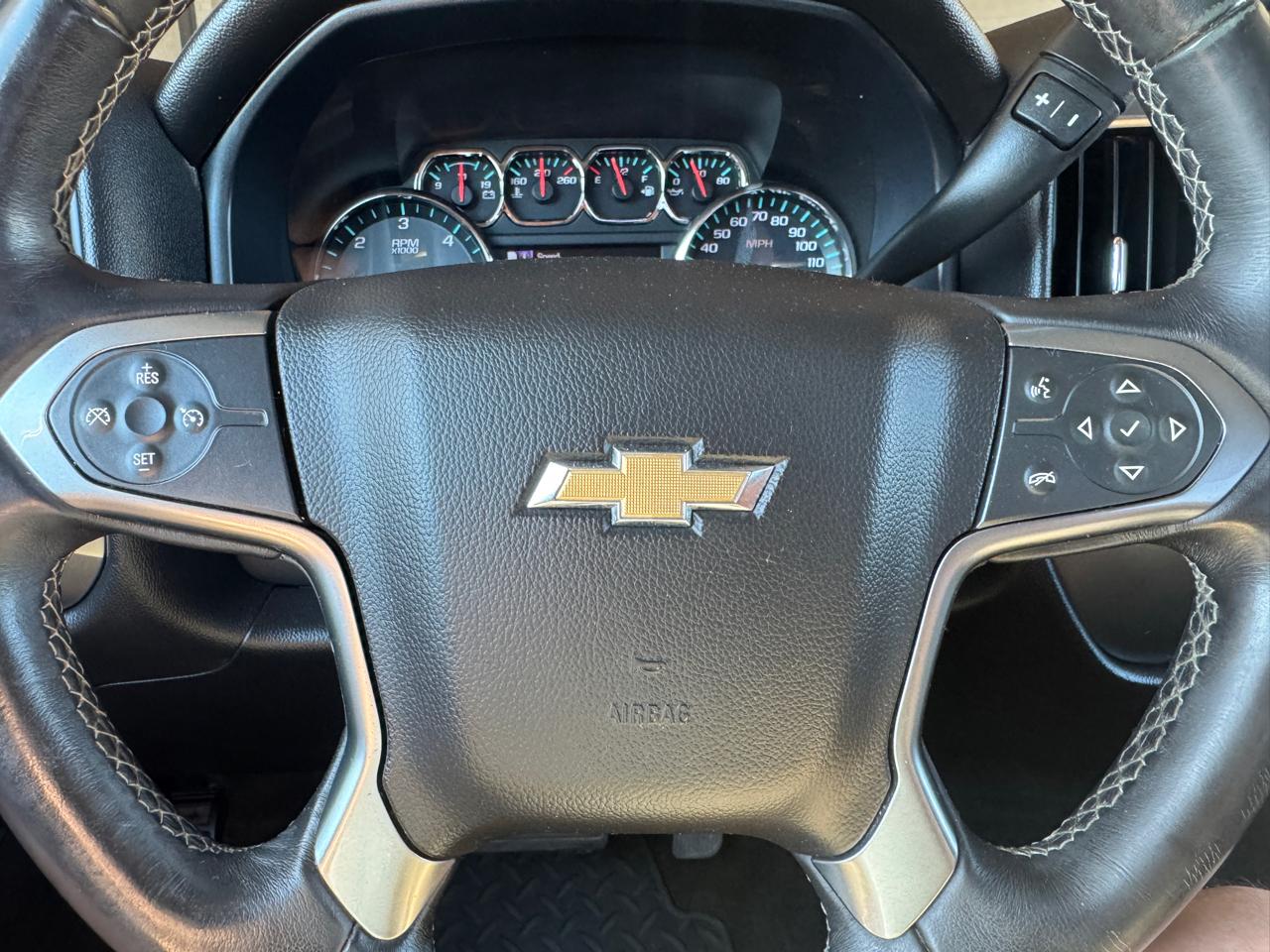 Chevrolet Silverado 1500 4WD Double Cab 143.5" LT w/1LT 2017