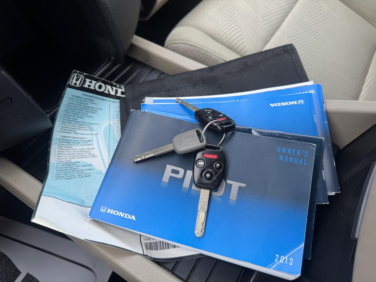 Honda Pilot 4WD 4dr LX 2013
