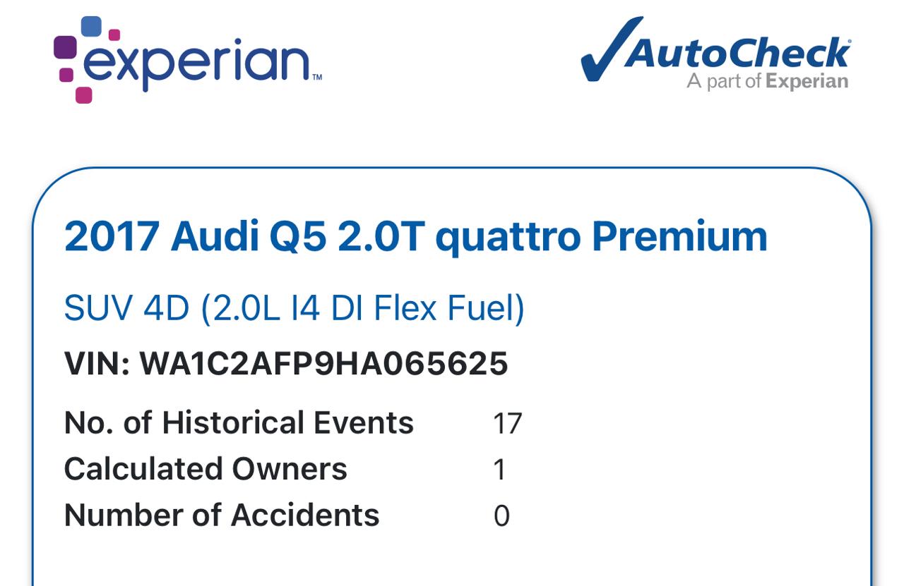 Audi Q5 2.0 TFSI Premium 2017