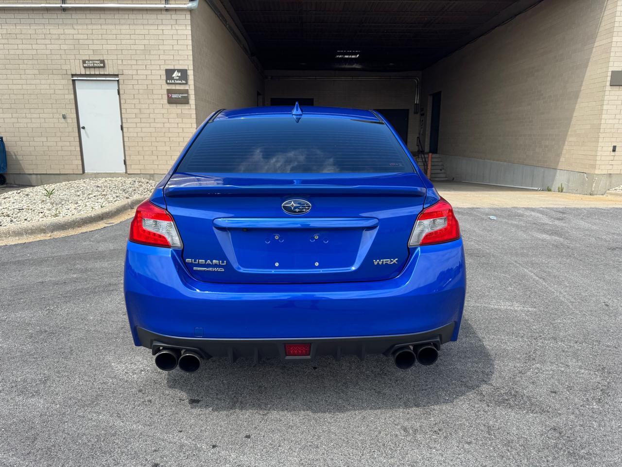 Subaru WRX Manual 2018