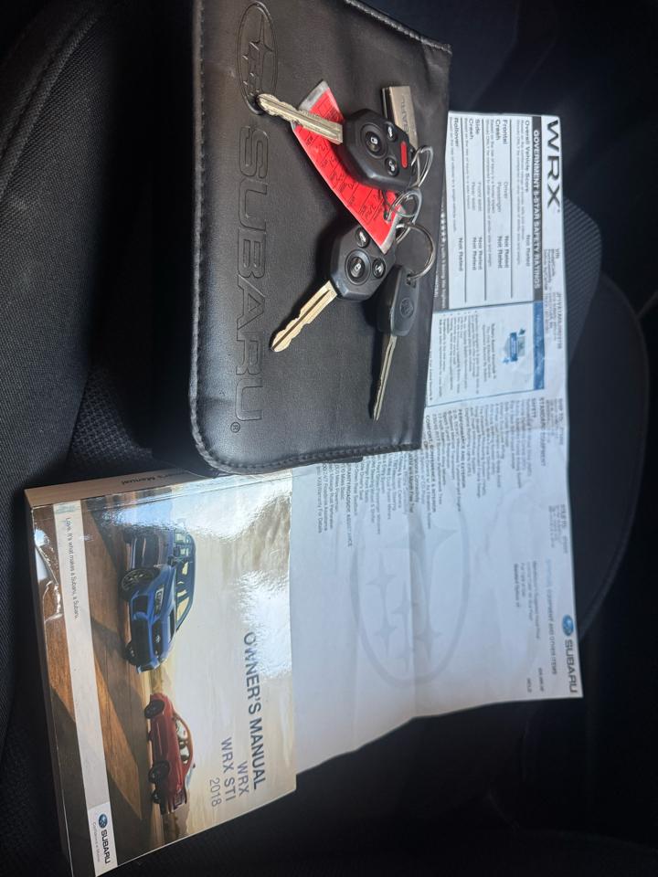 Subaru WRX Manual 2018