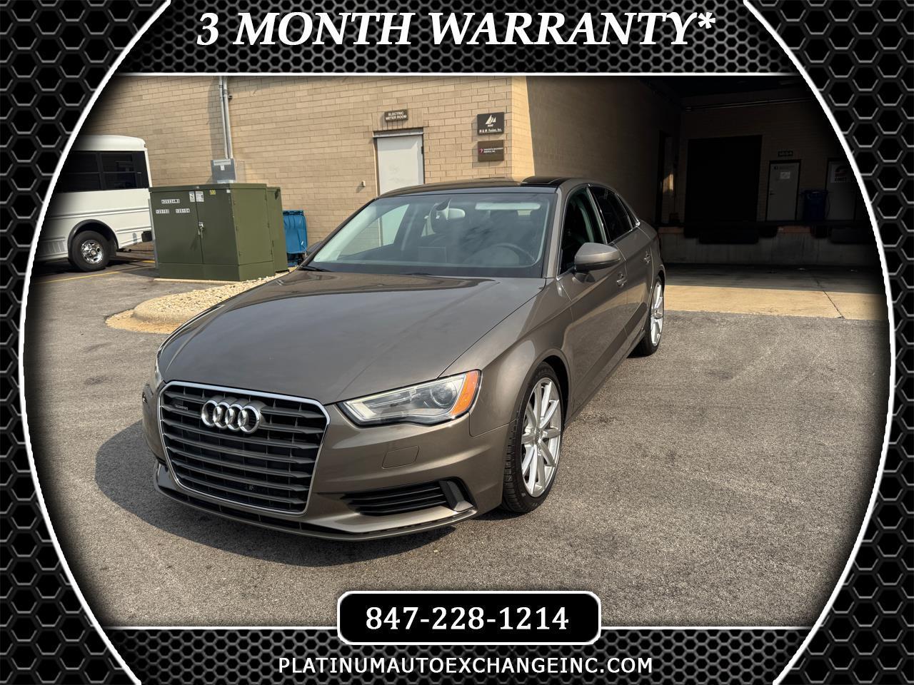 2015 Audi A3 4dr Sdn quattro 2.0T Premium Plus