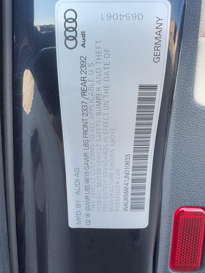 Audi A4  2018