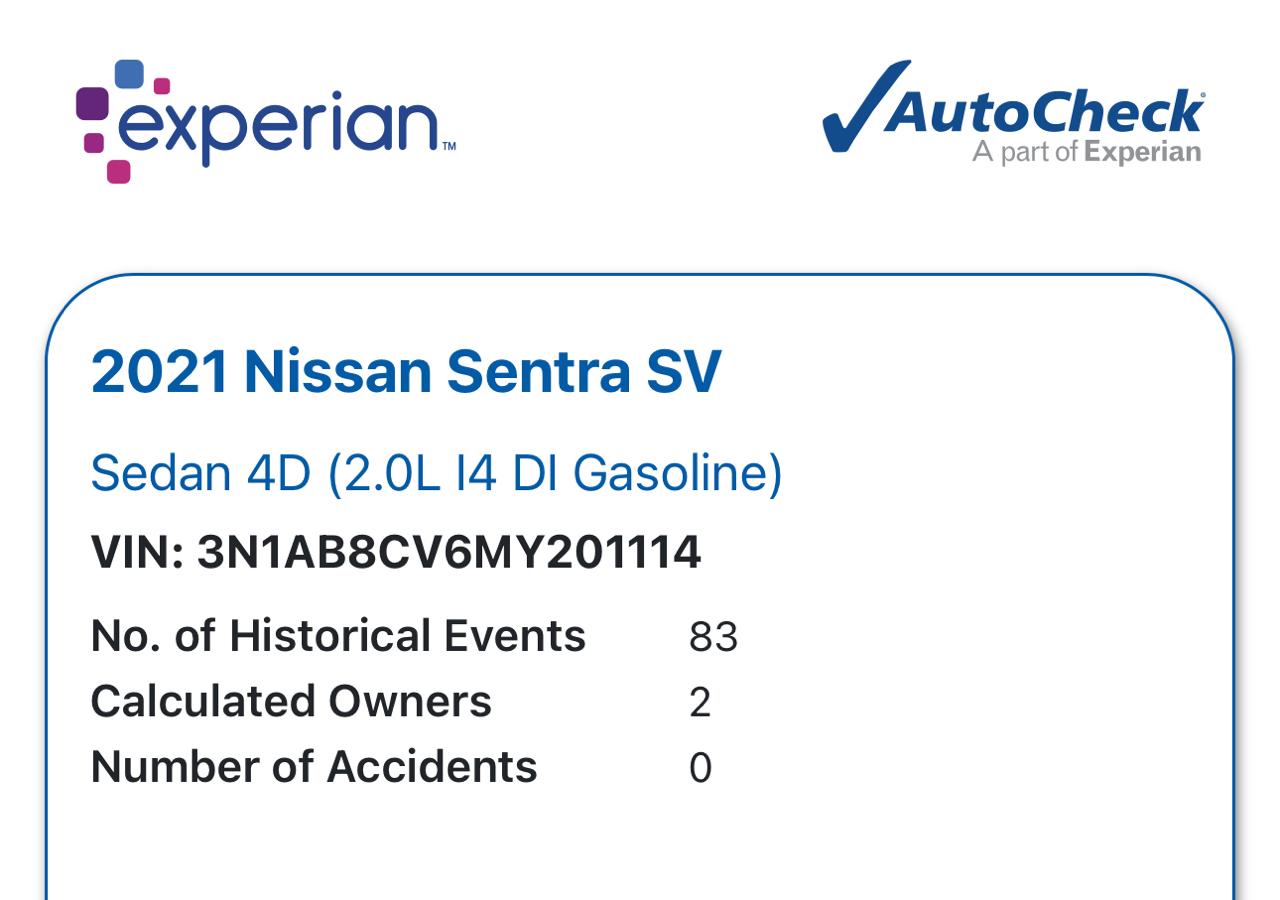 Nissan Sentra SV 2021