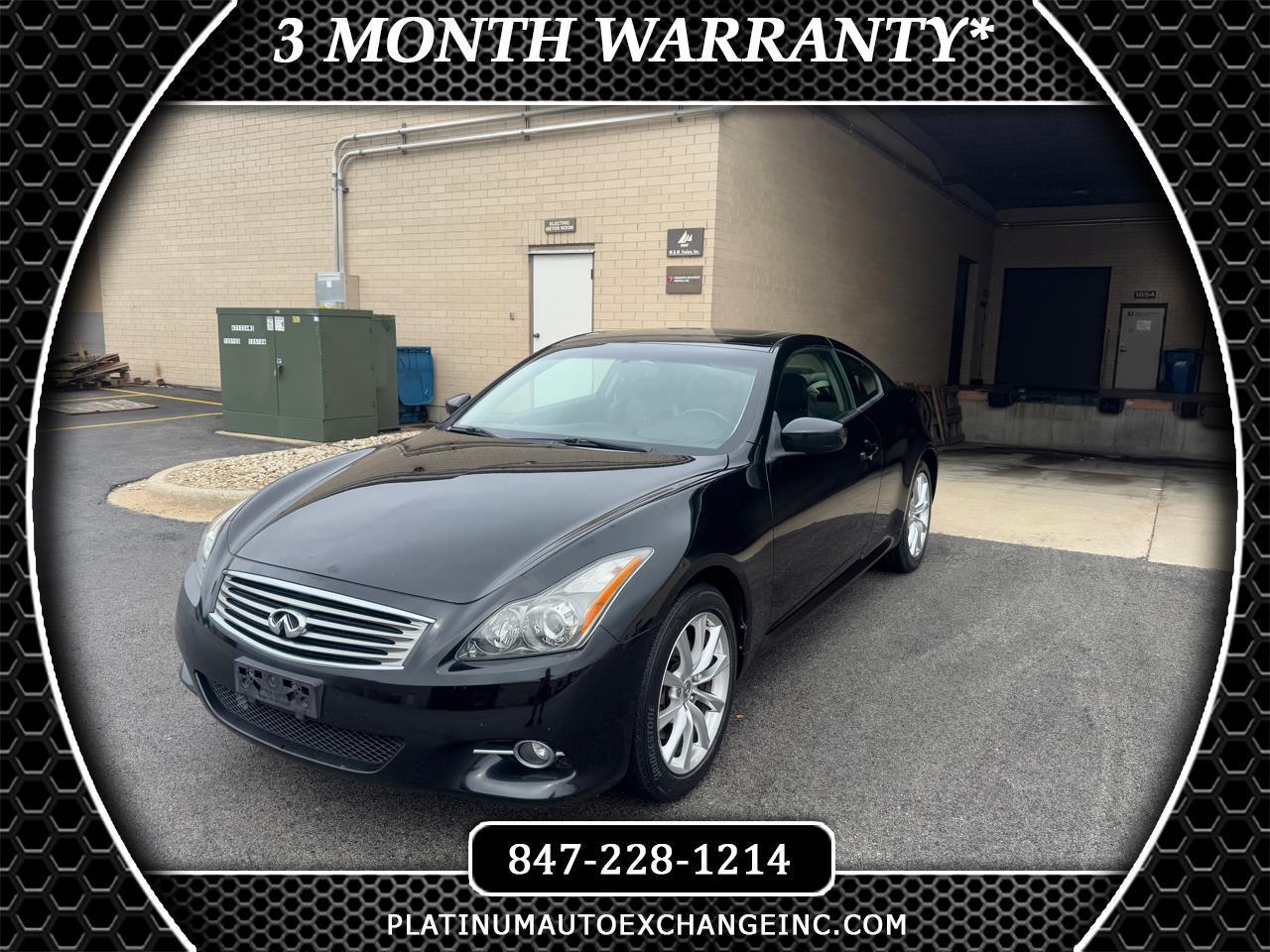 2012 Infiniti G37 Coupe 2dr x AWD