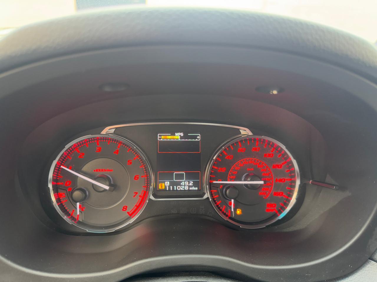 Subaru WRX Manual 2017