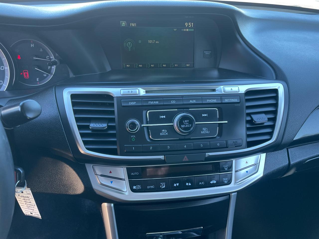 Honda Accord Sedan 4dr I4 CVT Sport 2014