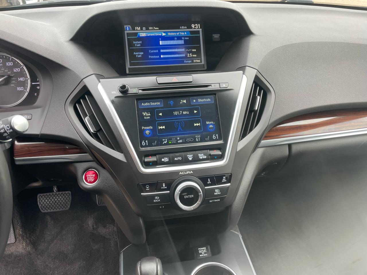 Acura MDX FWD 4dr Tech Pkg 2015
